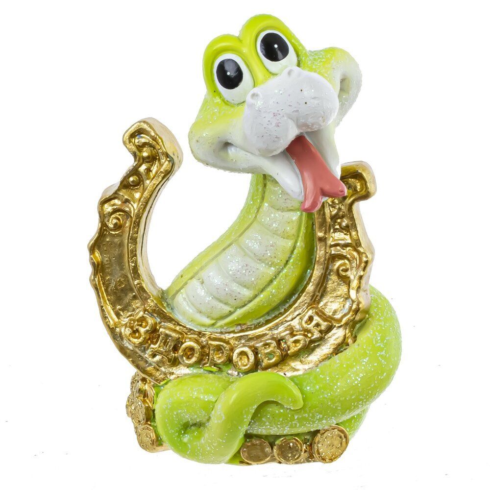 GAEM Фигурка декоративная "Змея", L5,5 W5 H8 см, 4в.