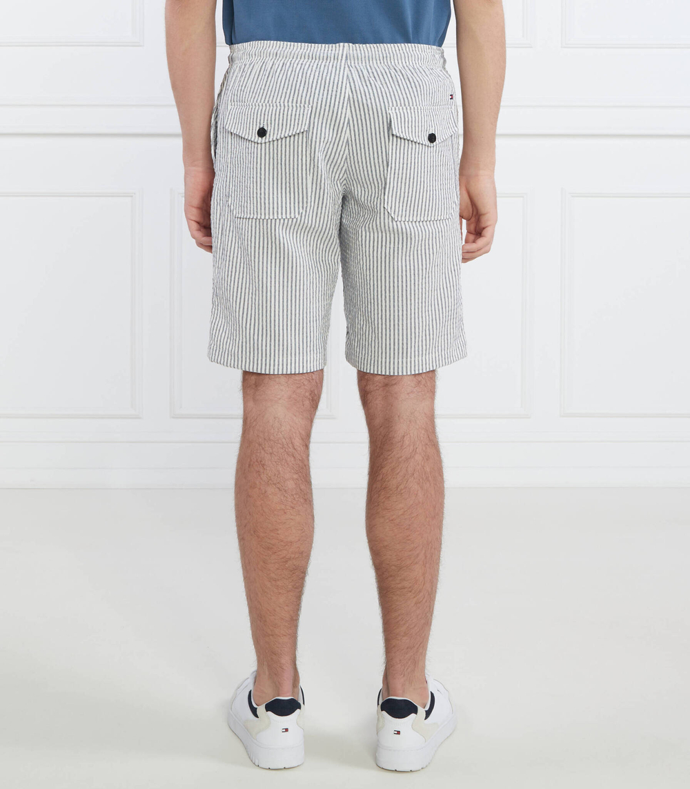 Шорты HARLEM SEERSUCKER STRIPE PO Tommy Hilfiger - белый(MW0MW31236)