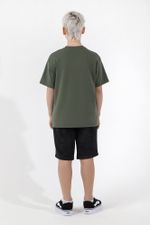 Фуфайка (футболка) для мальчика  Леон-3 Виотекс ХАКИ