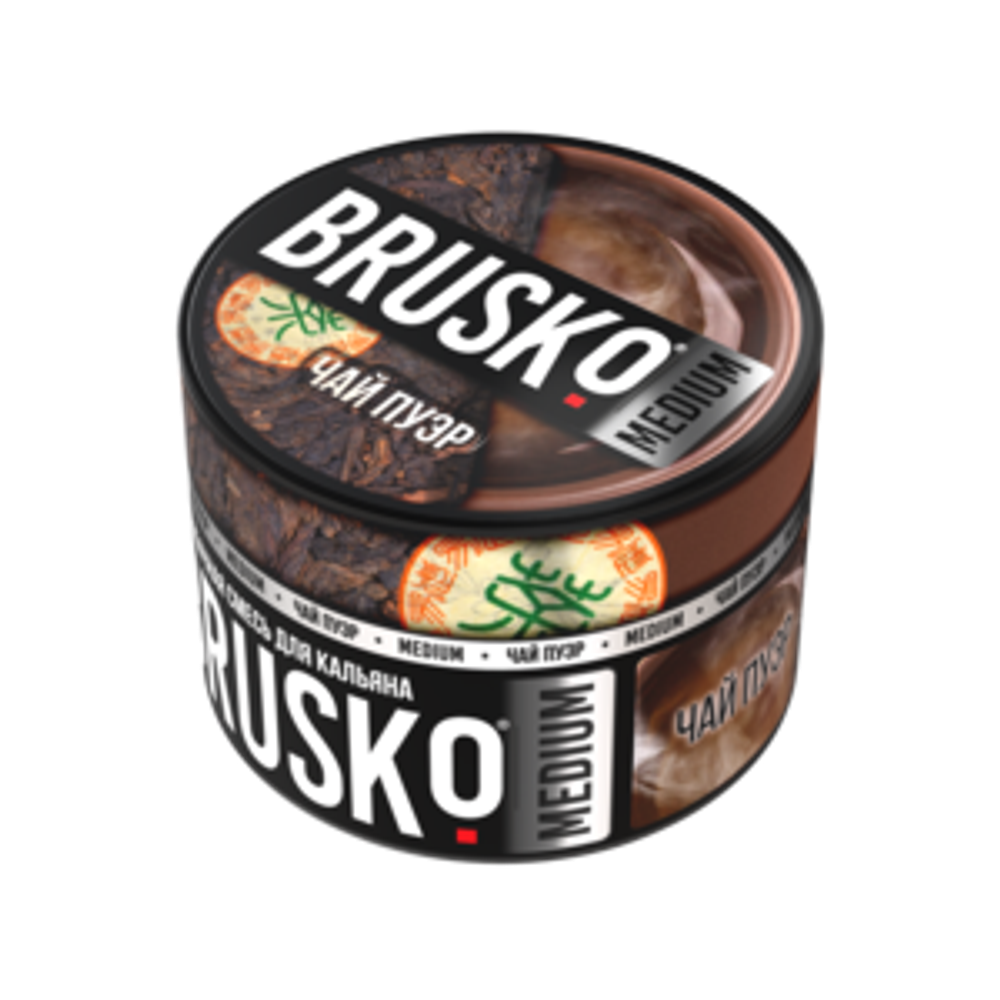 Brusko Medium Чай пуэр 50г