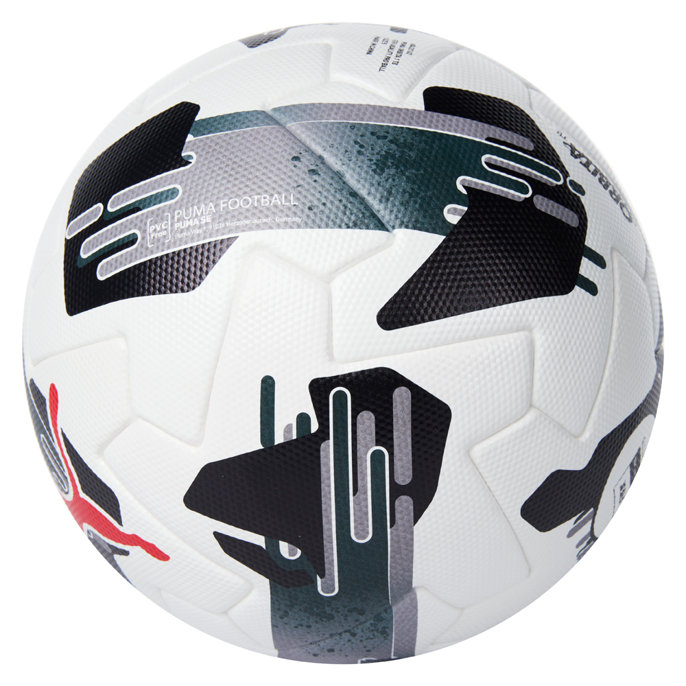 Мяч футб. PUMA Orbita 1 TB, 08432202, р.5, FIFA Quality Pro, 12 пан, ПУ, термосшивка, бело-черный