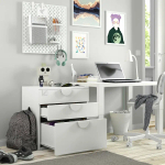 Комод - SMÅSTAD / PLATSA/SMОSTAD  IKEA/ СМОСТАД/ПЛАТСА ИКЕА,  63х60 см, белый/фиолетовый