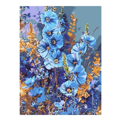 Картина по номерам 28,5*38см "Полевые цветы" (Lori)