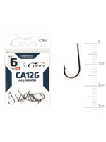 Крючки Cobra Allround VIKING серии CA126 размер 008 (упк.10шт.)