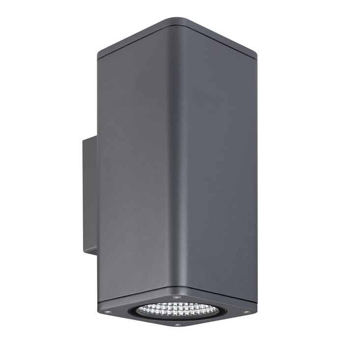 Светильник LGD-EVO-WALL-TWIN-S100x100-2x12W Day4000 (GR, 44 deg, 230V) Arlight 046194