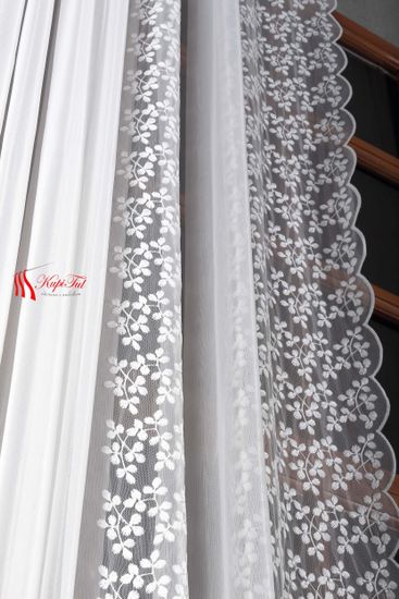 Тюль сетка Petite-Т (тёплый белый)