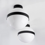 812117 Люстра GLOBO 1х40W E14 ЧЕРНЫЙ/БЕЛЫЙ