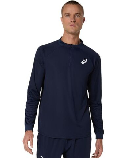 Теннисная футболка Asics Match Long Sleeve 1/2 Zip