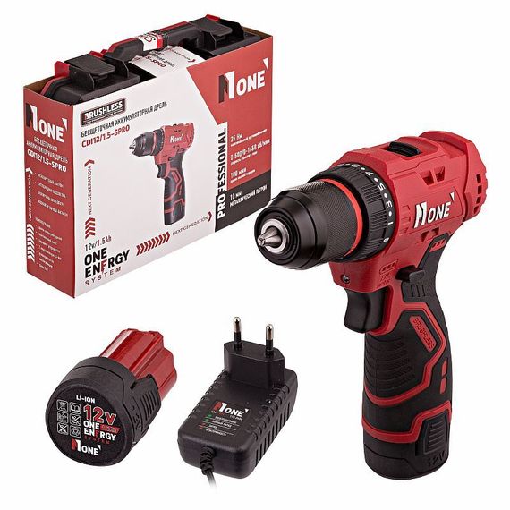 Аккумуляторная дрель-шуруповерт NUMBER ONE CDI 12/1,5-SPRO
