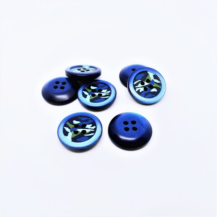 CN 2752 Пуговица №516, 36L (C (синий); 10714040/310513/0022143, КИТАЙ)