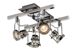 8016-04/H104 BK-CH (1) Люстра