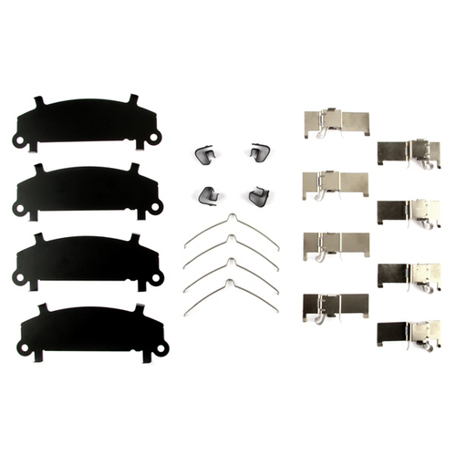 Комплект противоскрипных пластин передних DOUBLE FORCE DFPS3429