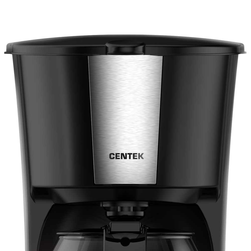Кофеварка электрическая CENTEK CT-1148 STEEL/BLACK