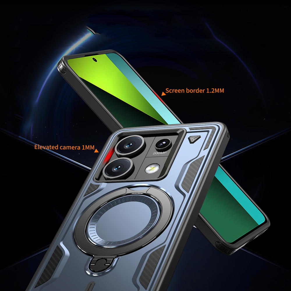Чехол Magneto Case с кольцом для Poco X6