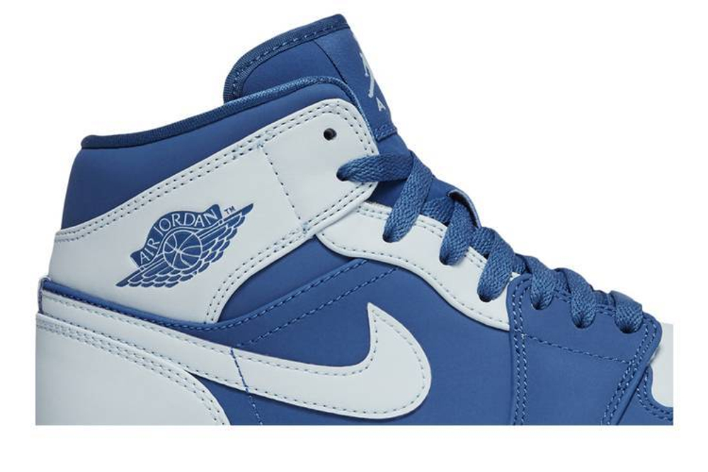 Кроссовки Jordan Air Jordan 1 Retro Mid Team Royal Ice Blue 2017