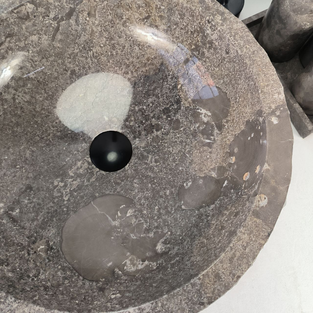 Раковина из мрамора Erozy Grey EM-64729 47*47*15 0186