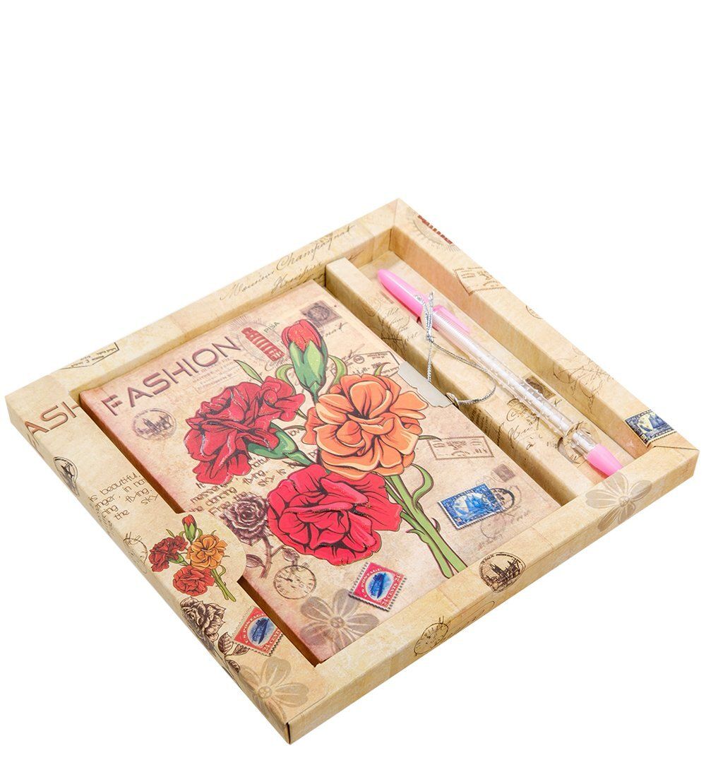 NB-12/4 Блокнот с ручкой «Цветочное очарование»