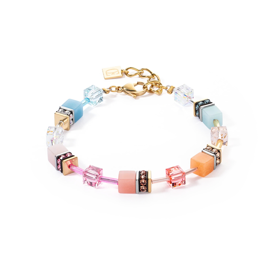 Браслет Coeur de Lion Aqua-Apricot 2838/30-2028