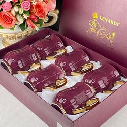 Lenardi 133-373 Набор из 6 кружек 400мл MULTICOLOR в под.уп.(х6)Фарфор