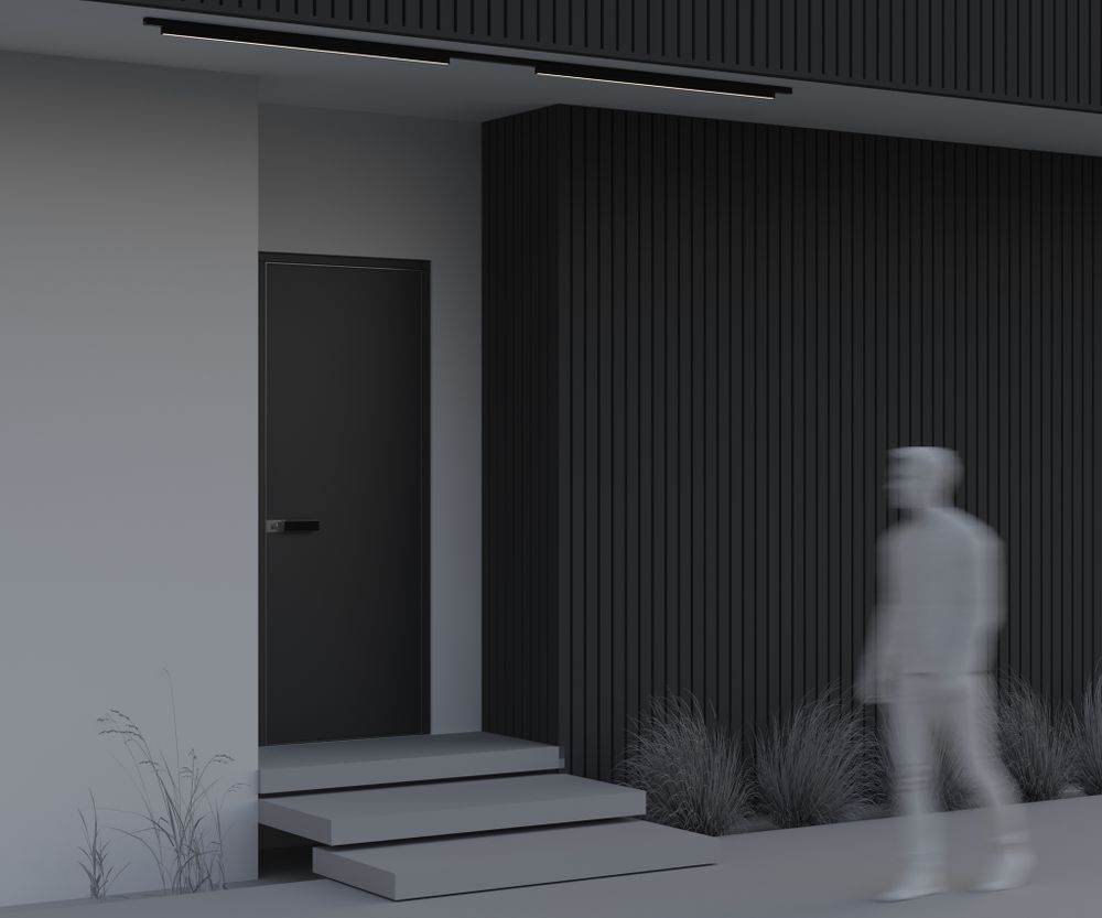 Уличный трековый мангитный светодиодный светильник Maytoni Exility IP   O-TR02-1-S-30WB4K