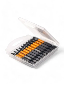 Набор бит торсионных IMPACT S2 TORX T6, TT7 - TT40 x 50 мм 10 шт RAGE by VIRA