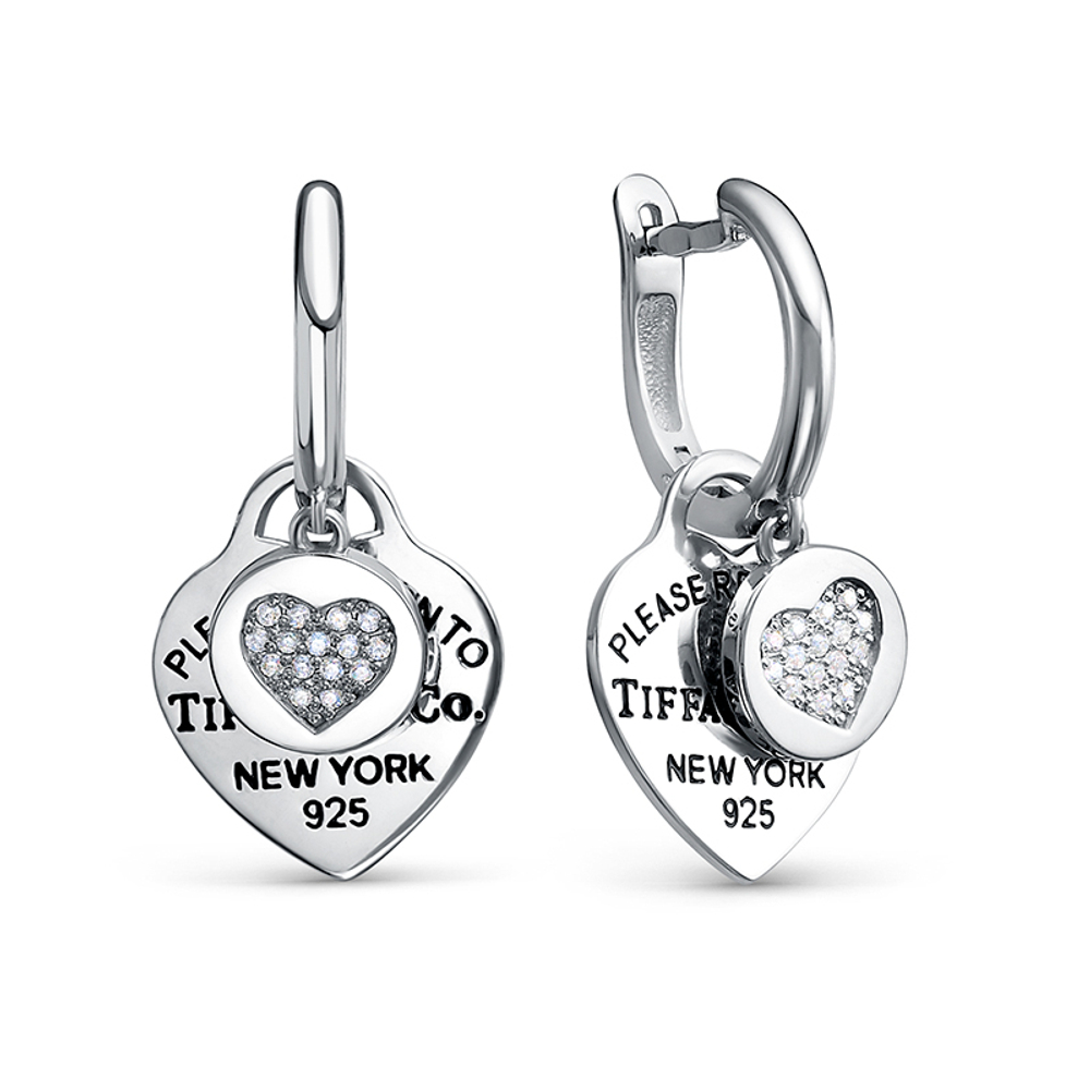 Серьги из серебра 925 пробы