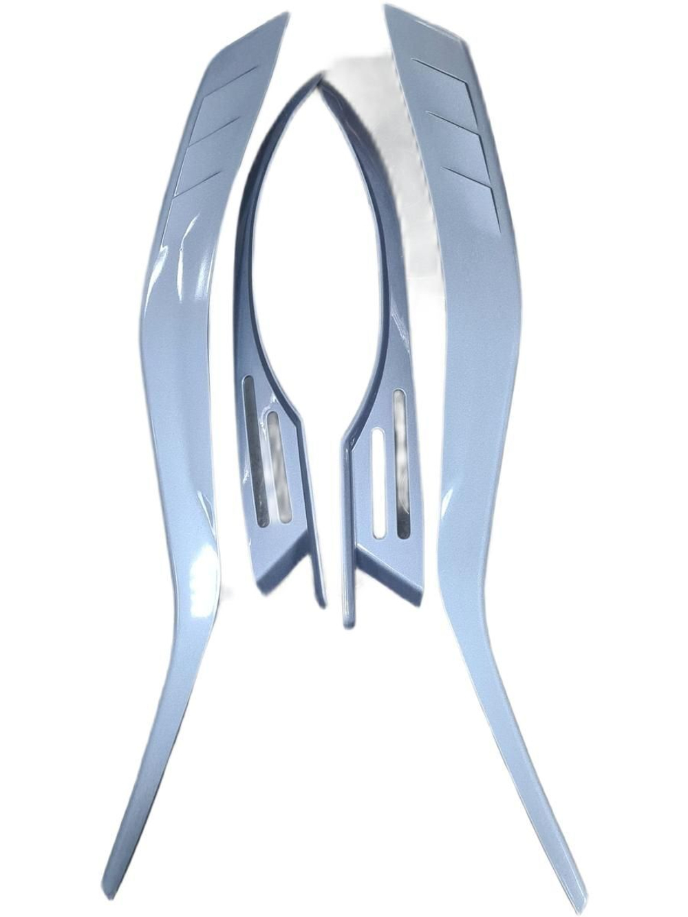 Накладка на фары серебристые Кобальт