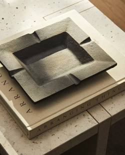 ZARA HOME ПЕПЕЛЬНИЦА С ИСКУССТВЕННО СОСТАРЕННОЙ ОТДЕЛКОЙ