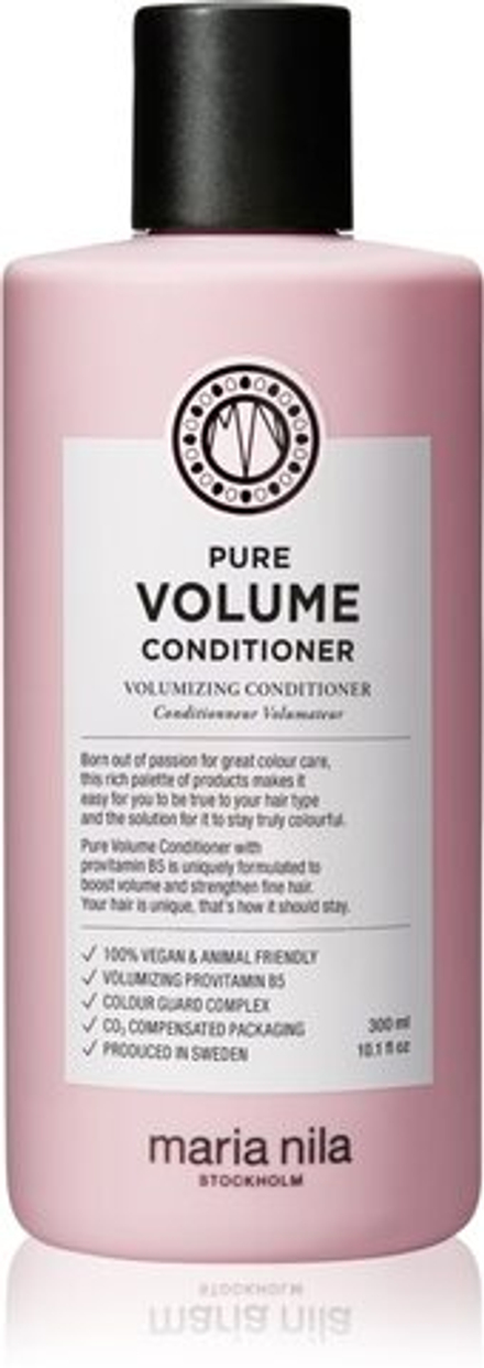 Maria Nila Pure Volume - кондиционер для объема для тонких волос с увлажняющим эффектом /  bez siarczanów 300  ml  / GTIN 7391681036116