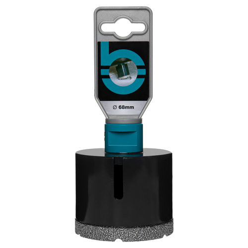 КОРОНКА АЛМАЗНАЯ ПО КЕРАМОГРАНИТУ BIHUI, 68ММ (ВАКУУМНАЯ ПАЙКА) 59677