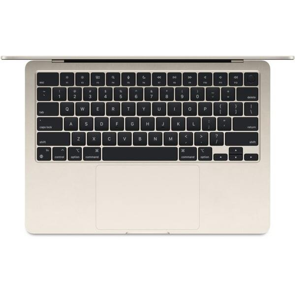Apple MacBook Air 15 (M3, 8C CPU/10C GPU, 2024), 24 ГБ, 512 ГБ SSD, Starlight (сияющая звезда) MC9K4