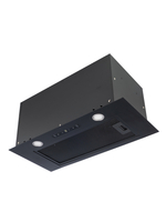 Вытяжка кухонная B-BOX-60GT, фасад окрашенный металл, цвет черный, управление сенсорное + жестами, D150мм (MACBI)