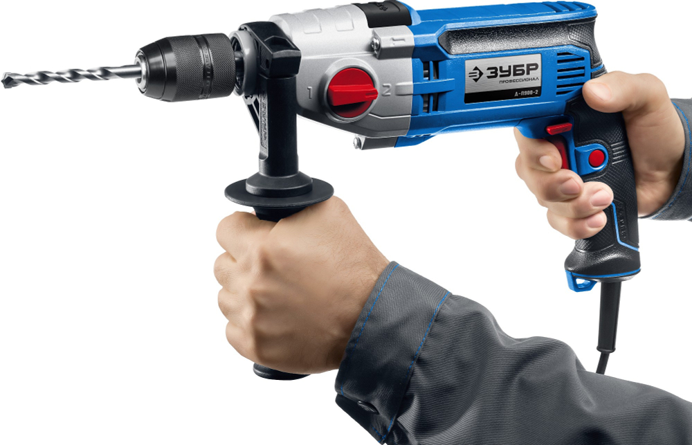 Дрель Зубр Профессионал Д-П900-2 900 Вт