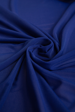 Сетка эластичная ультрамарин отрезом 75х50 см