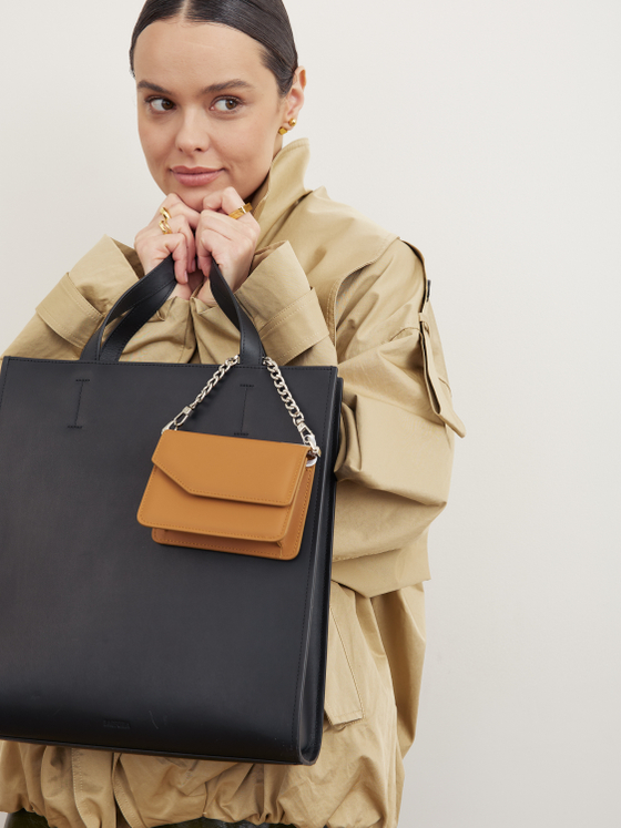 ШОППЕР БОЛЬШОЙ ЧЕРНЫЙ