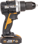Дрель-шуруповерт аккумуляторная Worx WX352 ударная, бесщеточная
