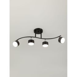 Светильник настенно-потолочный спот Rivoli Vanessa 7074-704 4хGX53 15 Вт поворотный | Rivoli