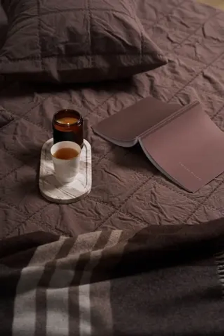 Покрывало Luxberry Кубу Шоколадный