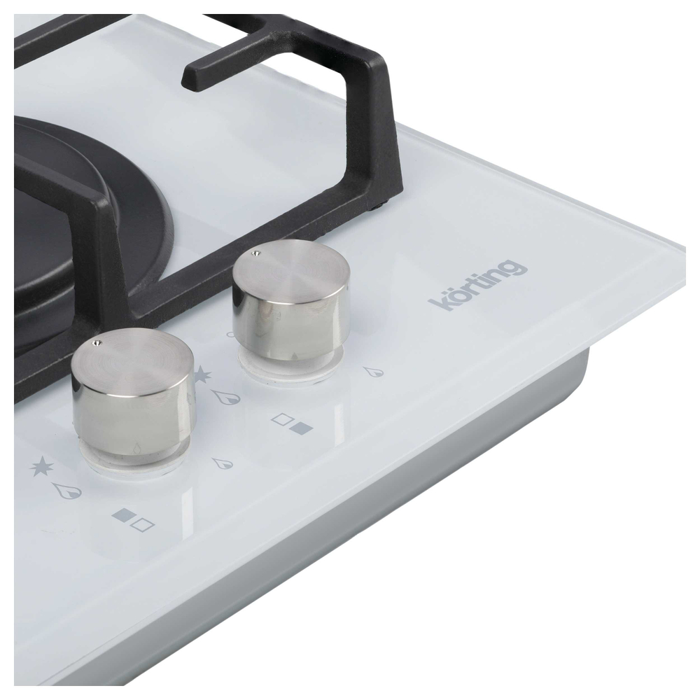 Газовая стеклянная варочная панель Korting HGG 3825 CW