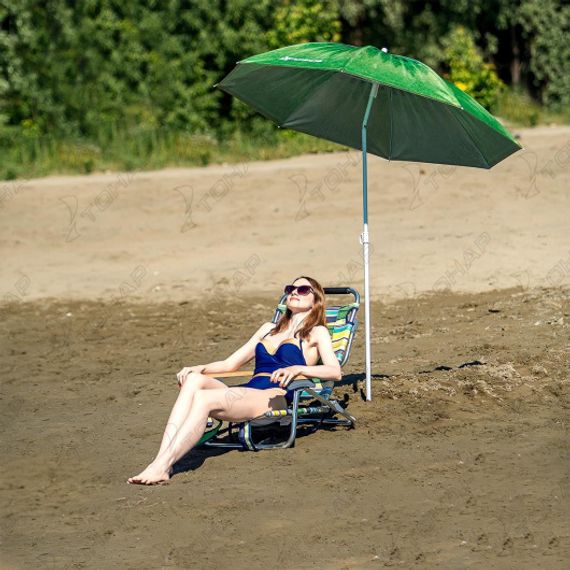 Зонт пляжный d 1,8м с наклоном Киви (19/22/170Т) (N-BU1907-180-K) NISUS