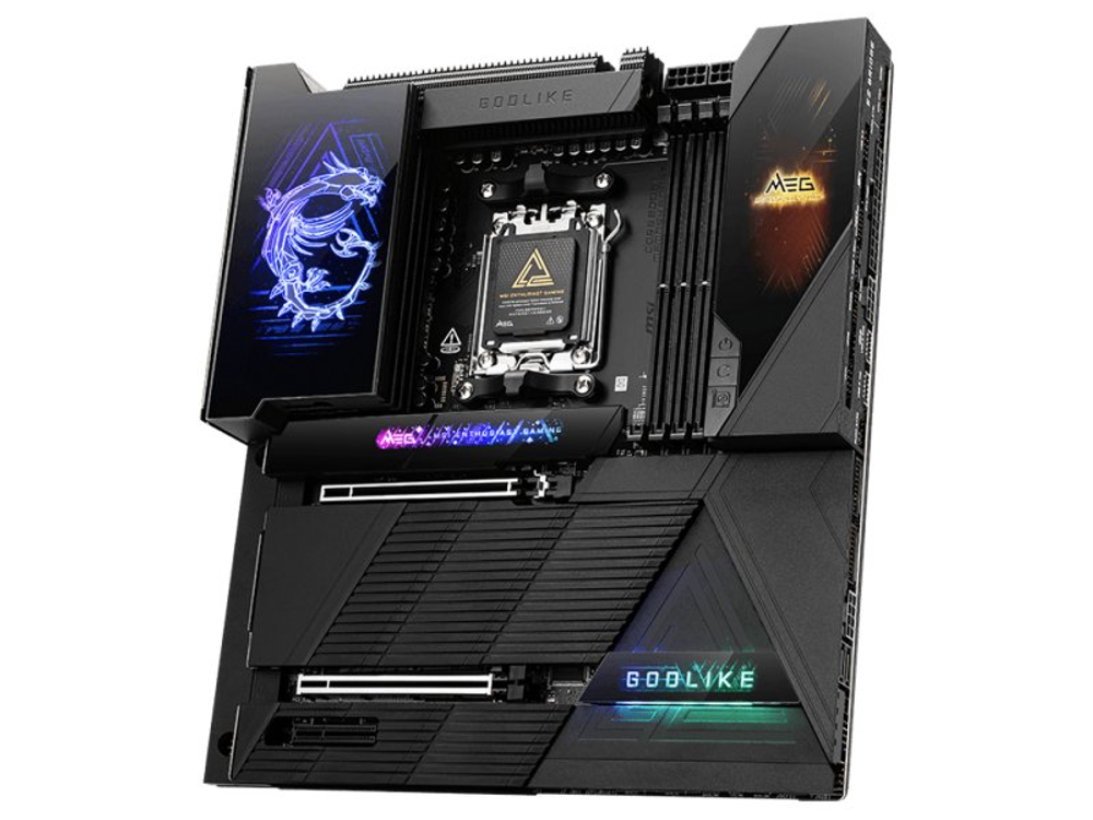 Материнская плата MSI MEG X870E GODLIKE X870E, Socket AM5, AMD X870E, E-ATX, RTL