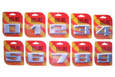 Цифра дверная BUSSARE MOD  7 - 8 SC