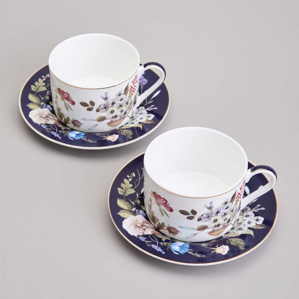 Чайный набор 4 предмета 190мл "Belle"