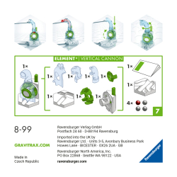 Ravensburger - GraviTrax Дополнение Вертикальная пушка 274659