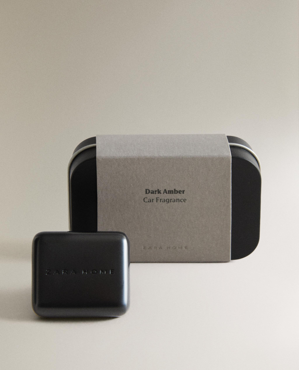 Zara Home Ароматизатор для автомобиля Dark Amber 20 мл, аромат восточный древесный, Коричневый