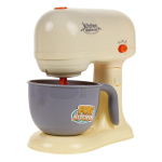 Миксер с аксессуарами 18см, красный, коробка 8023-10