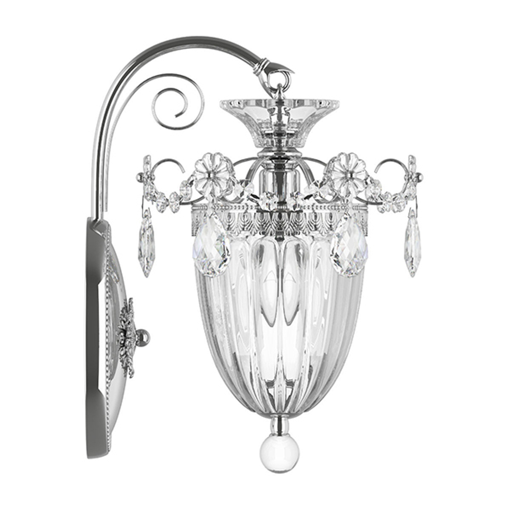 790614 Бра SCHON 1x60W E14 Серебро