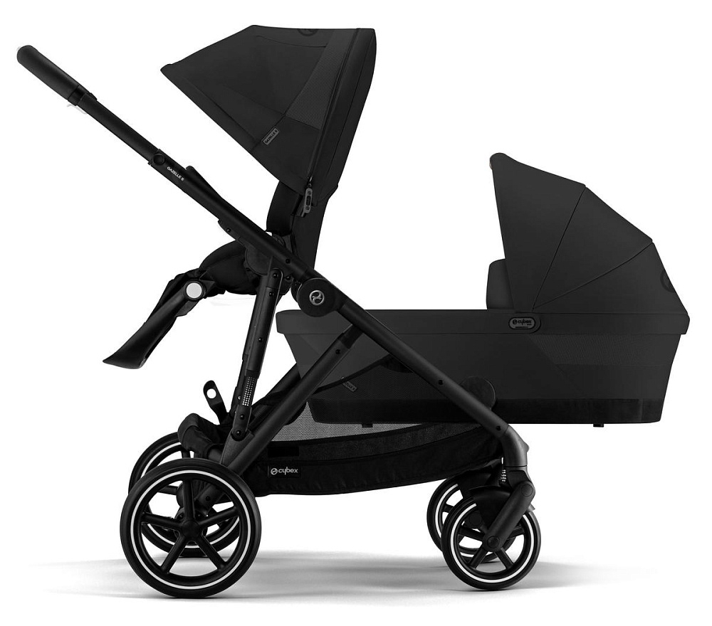 Коляска 2 в 1 Cybex Gazelle S BLK Moon Black