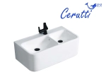 Раковина Double COMO (750х400х300) двойная подвесная Ceruttispa