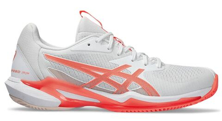 Женские Кроссовки теннисные Asics Solution Speed FF 3 Clay - белый